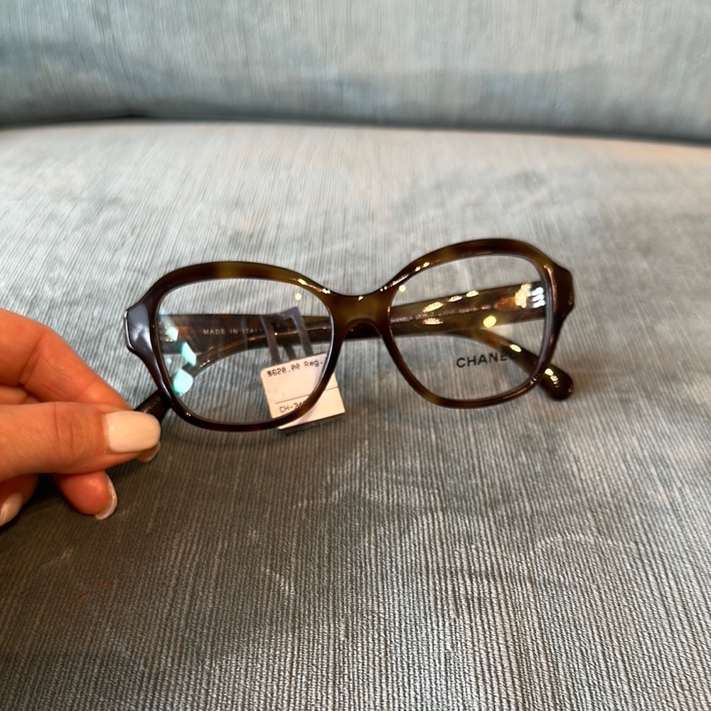 Chanel 3439-H Brown Women's Sunglasses brand new